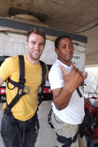 Rich loved his jump!