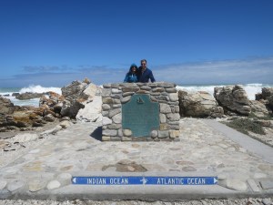 At the southernmost tip of Africa
