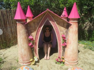 Princess Sonia in her castle