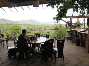 Amazing view from the decking area