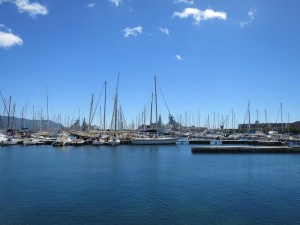 Lovely yachts in the harbour