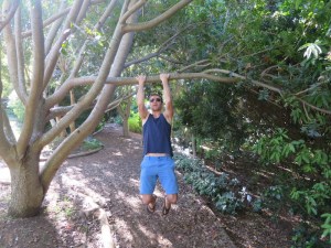 Rich in the nature gym!