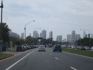 Approaching Surfers Paradise