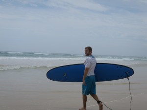 Rich looking forward to surfing