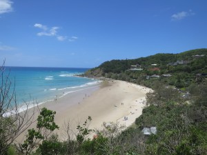 Beautiful beaches in Byron Bay