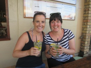 Cocktails with friends