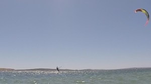 Rich kitesurfing