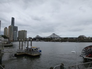 Story bridge crossing the Brisbane River