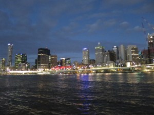 Brisbane by night