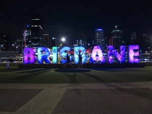 We're in Brisbane!