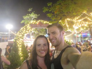 Happy to be at the Christmas markets