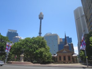 Sydney city centre skyline