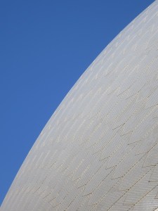 Stunning arches of the Sydney Opera House