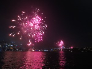 The children's firework display