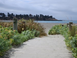Caroline Bay, our lunch spot for the day