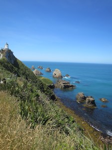 The lighthouse at Nugget Point