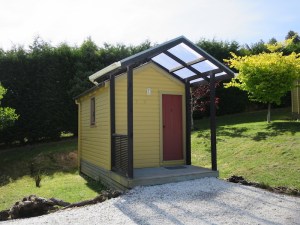 Our cabin in the Catlins
