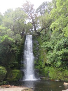 The top of the McLean Falls