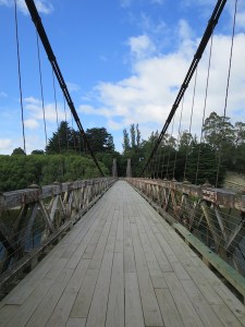 The Clifden Suspension Bridge