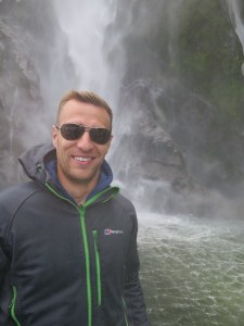 Rich at the bottom of Stirling Falls