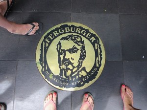 In the queue at Fergburger