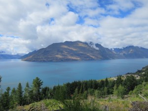 Beautiful views across the lake walking up Ben Lomond