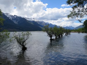 The 'head of the lake' up at Glenorchy