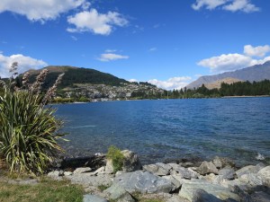 View of Queenstown from Sunshine Bay