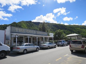 The old gold mining town of Arrowtown