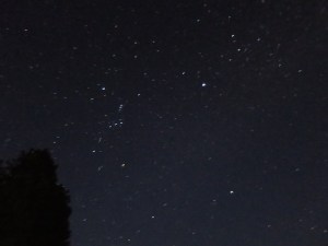The star filled sky above Lake Tekapo