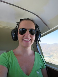 Sonia enjoying the sightseeing tour