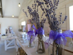 The gorgeous lavender farm shop