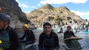 Sonia eager to set off on her first river run