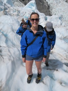 Sonia was all smiles during the hike