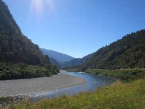 Perfect blue skies for our day driving
