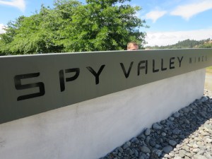 Our second stop of the day, Spy Valley winery