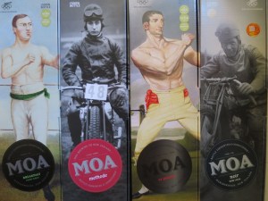 The brilliant beer bottle boxes at MOA brewery