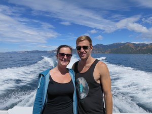 Very happy Lambs heading back to the harbour