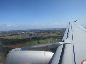 Coming into land in Auckland