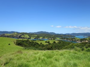 Green and blue for as far as the eye can see