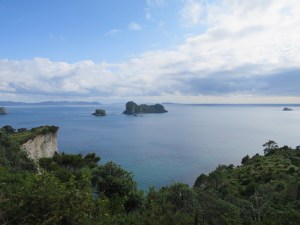 Stunning views of islands on the coastal walk