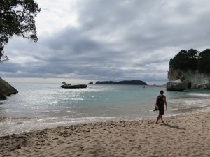 Rich on Mares Leg Cove beach