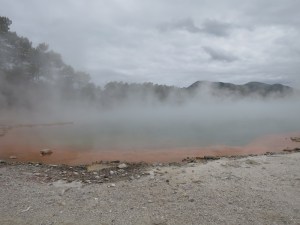 Champagne pool hot spring