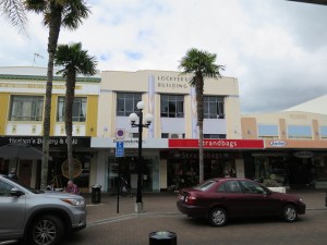 Some of the many art deco buildings in the town centre