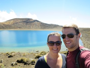 Rich and Sonia at Blue Lake