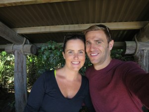 We did it! Happy Lambs at the end of the Tongariro Alpine Crossing