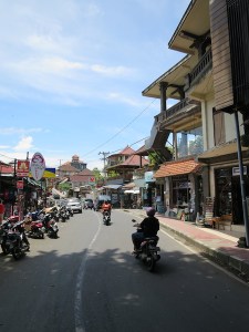 The streets of Ubud