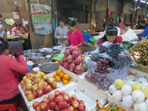 Fruit stall at the Old Market