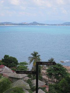 Great views from outside the restaurant