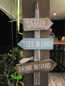 There was a relaxed vibe around the resort